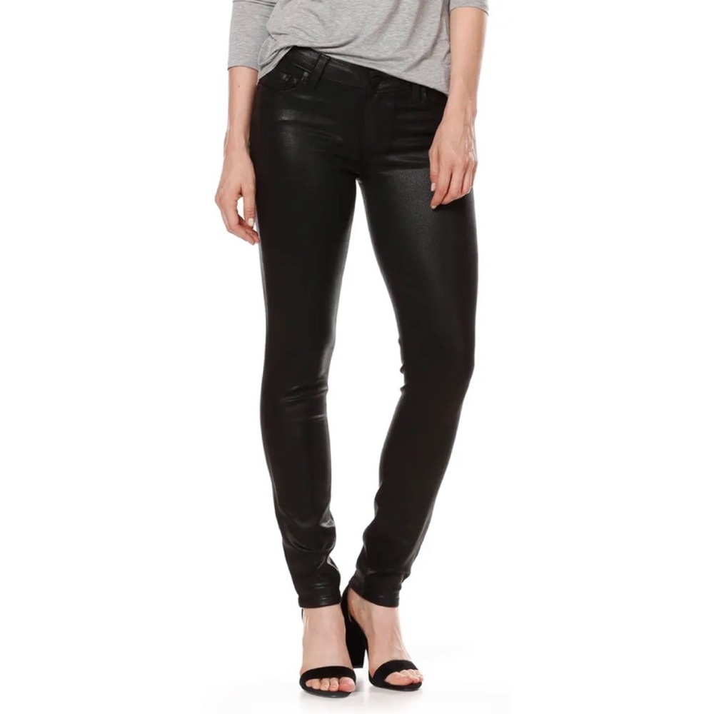 PAIGE Wax Coated Jeans - Picture 2 of 11